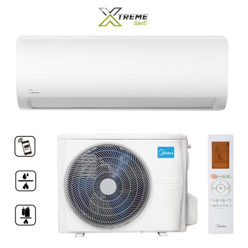 Midea Xtreme Save MG2X-18-SP (MSAGCU-18HRFNX / MOX301-18HFN8) 5,3 kW mono oldalfali klíma szett